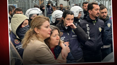 Kadın milletvekili kadın muhtarı polislerin elinden böyle kurtardı!