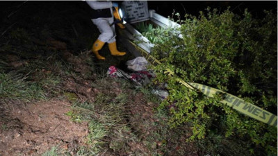 Gümüşhane’de ayılar bu kez mezarlığa dadandı