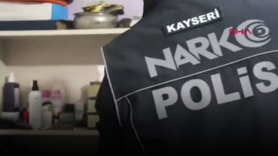 Kayseri'de uyuşturucu operasyonu