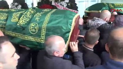 Fransa’da yangında ölen 3 kardeş, Rize'de son yolculuklarına uğurlandı