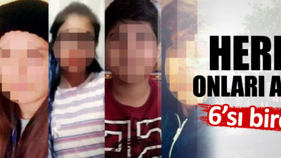 İstanbul'da 6 çocuk birden kayboldu