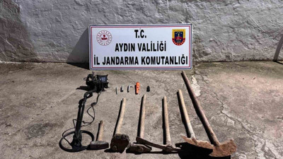 Kaçak kazı yapanlara operasyon! Suçüstü yakalandılar