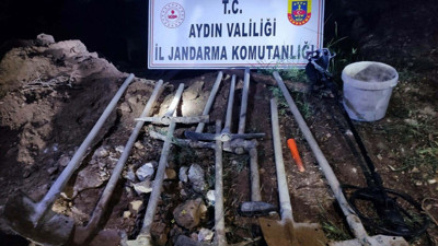 Aydın’da SİT alanında kaçak kazı! Tutuklamalar var