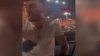 Beyoğlu'nda trafik magandası yumruklarla saldırdı!