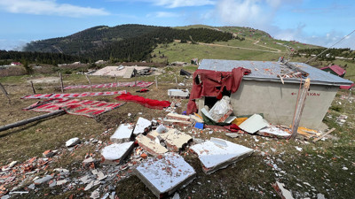 Felaketin boyutu karlar eriyince ortaya çıktı