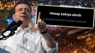 Ekrem İmamoğlu’na destek veren hesaplar da kapatılıyor