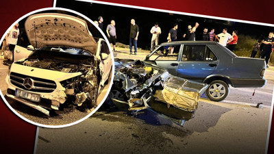 Garibanın yüzü güler mi? Lüks araçla çarpışan Tofaş ortadan ikiye bölündü