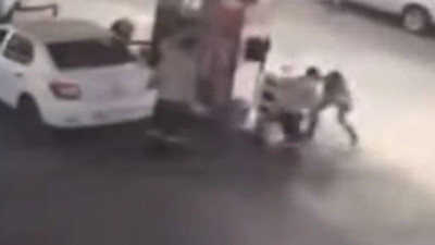 Pompacıdan mesai arkadaşına bıçak: Dehşet anları kamerada