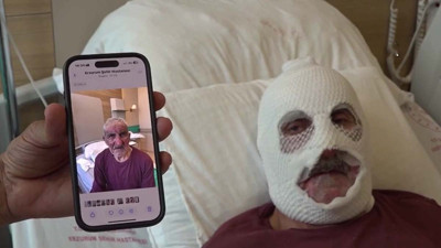 Gaz kaçağını kontrol etti hastanelik oldu