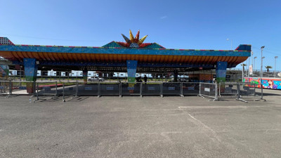 Anne ile kızı hayatının şokunu lunapark’ta yaşadı