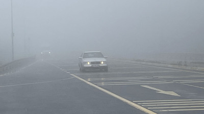 Bolu Dağı, sise teslim oldu