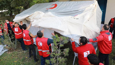 Kızılay’ın artık satacak çadırı bile yok