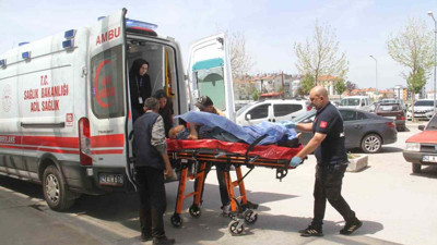 Tarlada korkunç kaza! Çiftçi hastanelik oldu