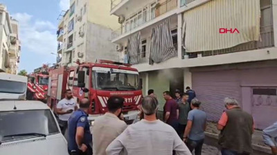 Manavgat’ta depo alevlere teslim oldu: 4 kişi son anda kurtarıldı!