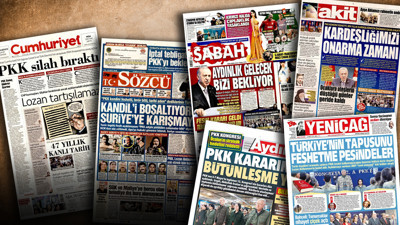 Terör örgütü PKK'nın fesih kararını gazeteler manşete nasıl taşıdı?