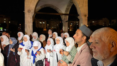 Edirne’de hac kafilesi kutsal topraklara uğurlandı
