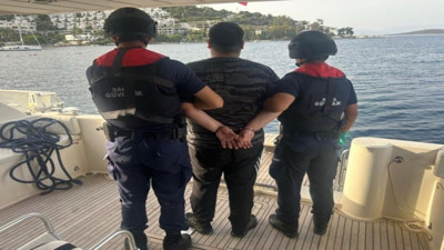 Çete üyesi lüks yatta yakalandı!