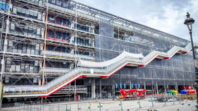 Kapalı bir tarih, açık bir sanat Paris'te!