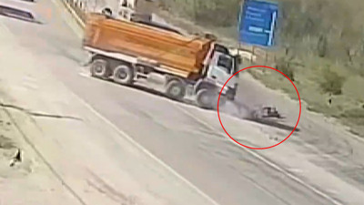 Malatya’da yürek yakan kaza! Motosikletli feci şekilde öldü