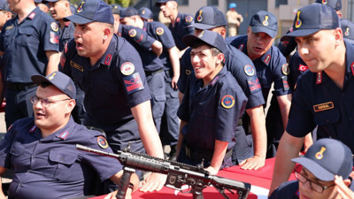 Aksaray’da özel gençlerin unutulmaz askerlik günü