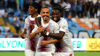 Düşenlerin derbisinde kazanan Hatayspor güldü