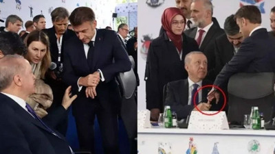 Erdoğan Macron’un parmağını tuttu, bırakmadı! Rus vekilden dikkat çeken yorum...