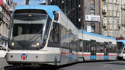 Kabataş-Bağcılar tramvay hattında seferler yapılamıyor