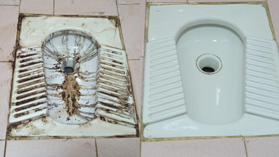 Sararmış Tuvalet Taşlarını Kar Beyazı Yapan O Yöntem! İşte En Etkili Temizlik Sırrı!