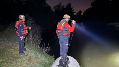 Gece yarısı sır dolu kayboluş! Çırpınışları görüldü
