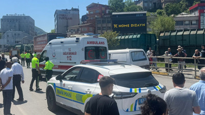 Nakliye kamyonu yayayı biçti