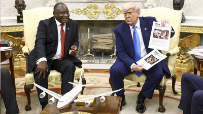 Trump rezil oldu! Oval Ofis şovu düzmece çıktı