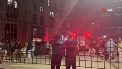 Tuzla'da kız öğrenci yurdunda korkutan yangın