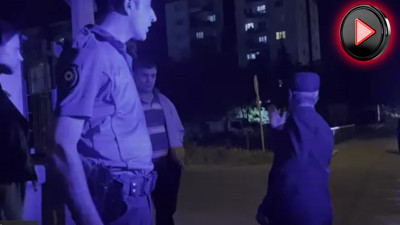 Kaza yaptı, kaçtı, yakalandı! Alkollü sürücüye baba tepkisi