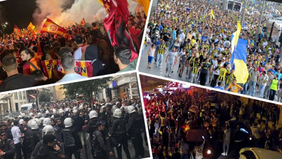 İstanbul'da polis alarmda: Galatasaray Fenerbahçe ve Beşiktaş aynı anda sokakta