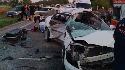 Osmaniye'de otoyolda ölümle biten çarpışma