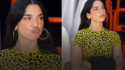 Dua Lipa Galatasaray’ı reddetti, Formula 1’i seçti!