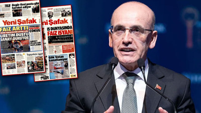 Yandaş gazete Şimşek'i hedef tahtasına oturttu!