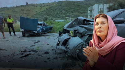 Ünlü oyuncu Şerif Sezer ölümden döndü! Aracı hurdaya döndü