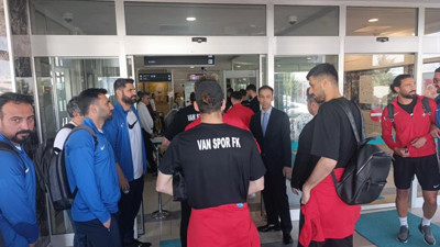 Vanspor Elazığspor maçı için kente geldi