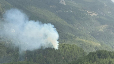 Kumluca’da orman yangını: 1 hektar alan kül oldu!