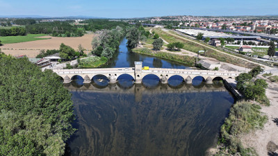 Tunca Nehri'nin debisi 2 kat arttı
