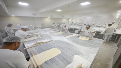 Gaziantepli baklavacılarda bayram telaşı başladı
