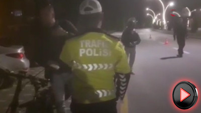 Bolu’da alkollü bisiklet sürücüsüne şok ceza
