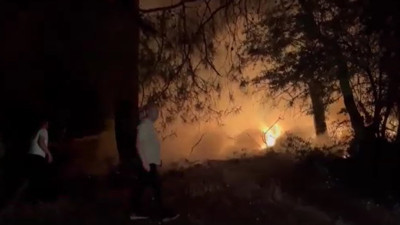 Isınmak için yaktığı ateş felakete dönüştü