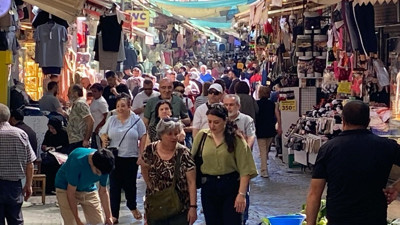 Çarşı pazarda Kurban Bayramı hareketliliği