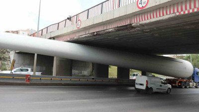 Dev kanat tünele ok gibi saplandı