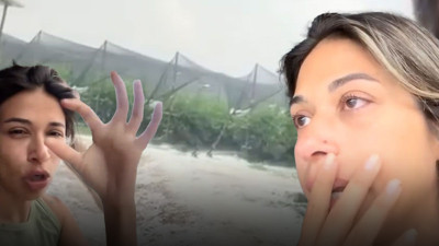 Kadın üretici seraya girdi ellerini başının arasına alıp ağladı! 45 dakikada dünya başına yıkıldı