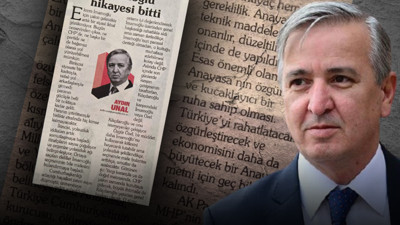 Erdoğan'ın Atatürk düşmanı metin yazarı zıvanadan çıktı! Topa tuttu... "Masal mı yazdınız" dedi...