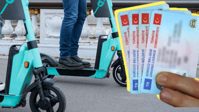 Elektrikli scooterlar için ehliyet şartı