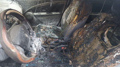 Esenyurt’ta haraç kâbusu! İş adamının otomobilini kundakladı